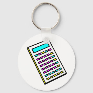 CMYK-calculator Retro Grafisch Sleutelhanger