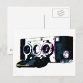 CMYK  camera-Afbeelding Pop Briefkaart (Voorkant / Achterkant)