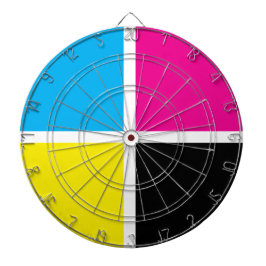 cmyk dartbord