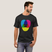 CMYK Kat Ontwerper T-shirt (Voorkant volledig)