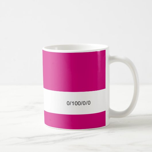 CMYK Magenta | Koffiemok (Rechts)