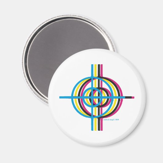 CMYK MAGNEET (Voorkant / Achterkant)