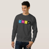 CMYK-prepresskleuren Trui (Voorkant volledig)