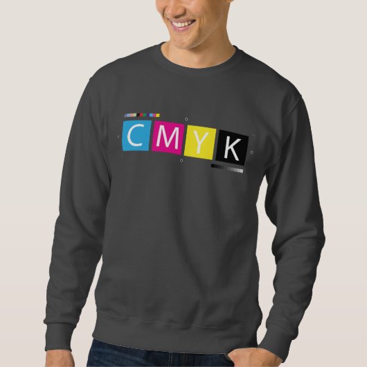 CMYK-prepresskleuren Trui (Voorkant)