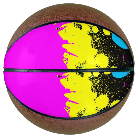 CMYK Splash Basketbal (Voorkant)