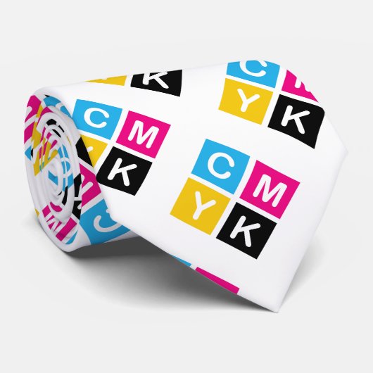 CMYK STROPDAS (Opgerold)