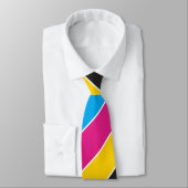 CMYK stropdas (gebogen) Grafisch ontwerp/Printer M (Gebonden)