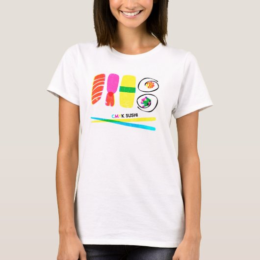 CMYK - Sushi T-shirt (Voorkant)