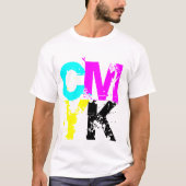 CMYK T-SHIRT (Voorkant)