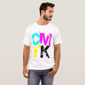 CMYK T-SHIRT (Voorkant volledig)