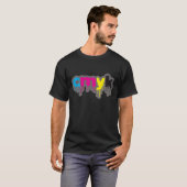 CMYK T-SHIRT (Voorkant volledig)