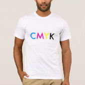 CMYK T-SHIRT (Voorkant)