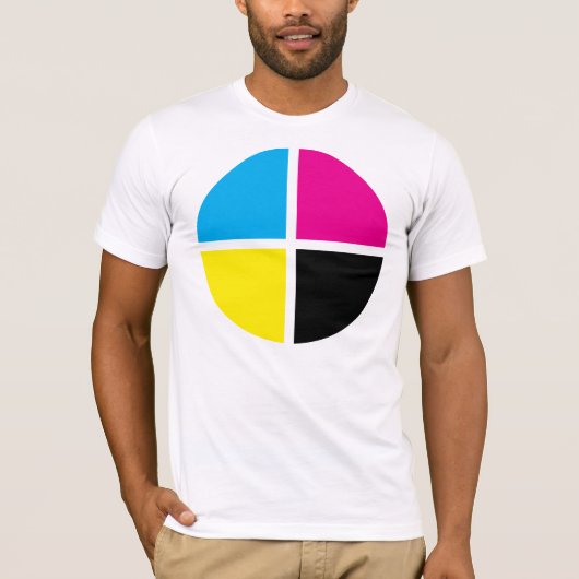 cmyk t-shirt (Voorkant)