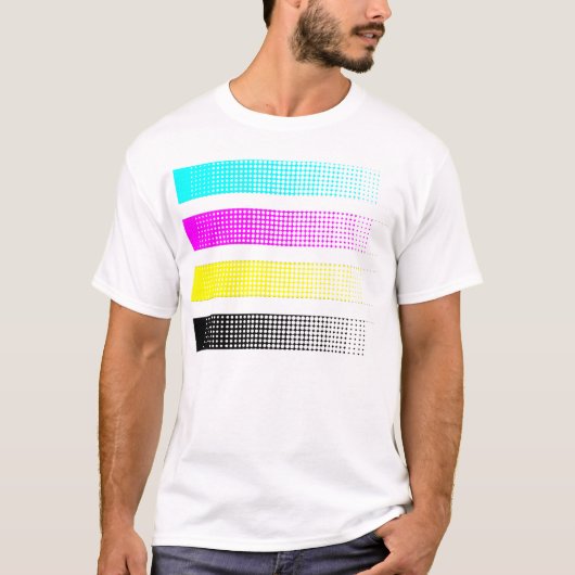 CMYK T-SHIRT (Voorkant)