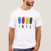 CMYK T-SHIRT (Voorkant)