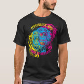 CMYK Tiger Retro T-shirt (Voorkant)
