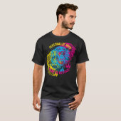 CMYK Tiger Retro T-shirt (Voorkant volledig)