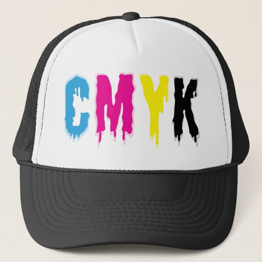 CMYK uitlijnen Trucker Pet (Voorkant)