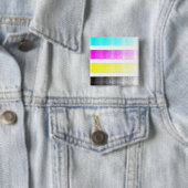 CMYK VIERKANTE BUTTON 5,1 CM (In situ)