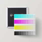 CMYK VIERKANTE BUTTON 5,1 CM (Voorkant /achterkant)