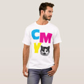 CMYKitty T-shirt (Voorkant volledig)