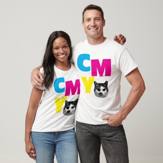 CMYKitty T-shirt (Unisex)