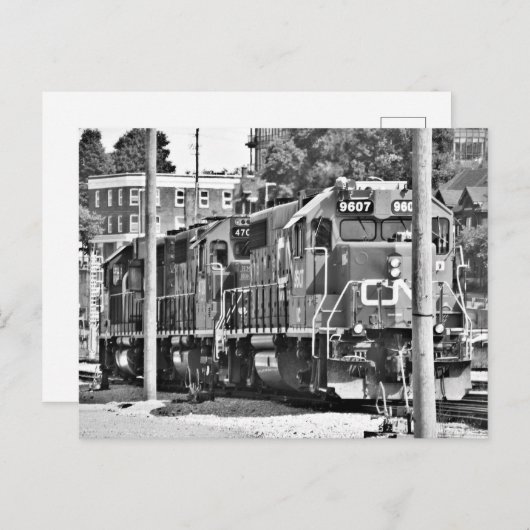 CN 9707 BRIEFKAART (Voorkant / Achterkant)