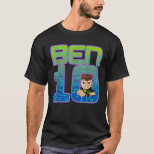 CN Ben 10 Eenvoudig Portret Logo T-shirt