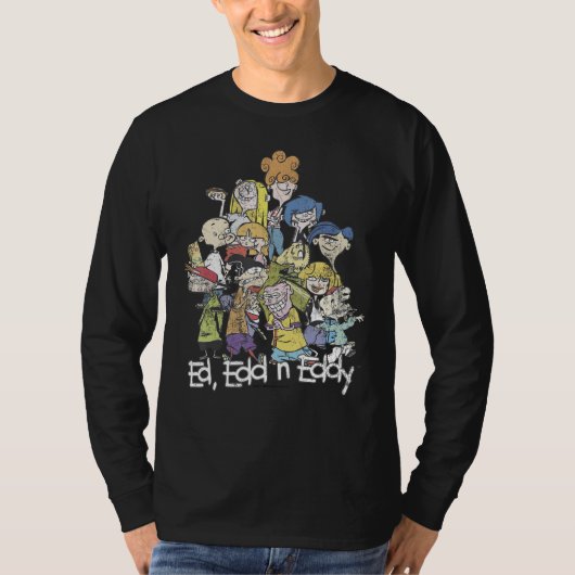 CN Ed, Edd N Eddy Group Shot Logo T-shirt (Voorkant)