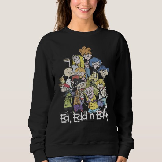 CN Ed, Edd N Eddy Group Shot Logo Trui (Voorkant)