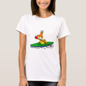 CN- Funny Kayaking Duck T-shirt (Voorkant)