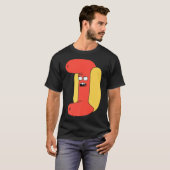 CN Oom Opa Hot Dog Person Premium T-shirt (Voorkant volledig)