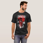 CN Samurai Jack Rode Zwaard Zwaard Portret T-shirt (Voorkant volledig)