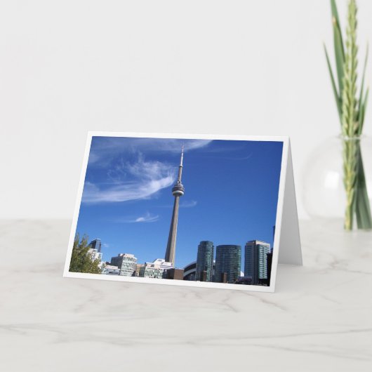 CN Toren, Toronto Kaart (Voorkant)