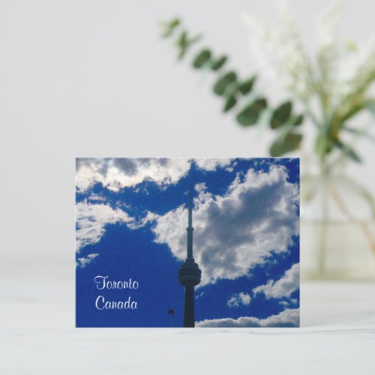 cn tower briefkaart (Staand voorkant)