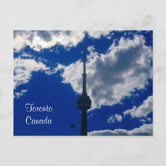 cn tower briefkaart (Voorkant)
