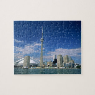 CN Tower en Skydome in Toronto, Ontario, Legpuzzel