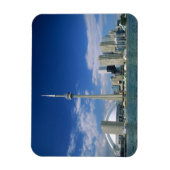 CN Tower en Skydome in Toronto, Ontario, Magneet (Verticaal)
