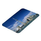 CN Tower en Skydome in Toronto, Ontario, Magneet (Linkerzijde)