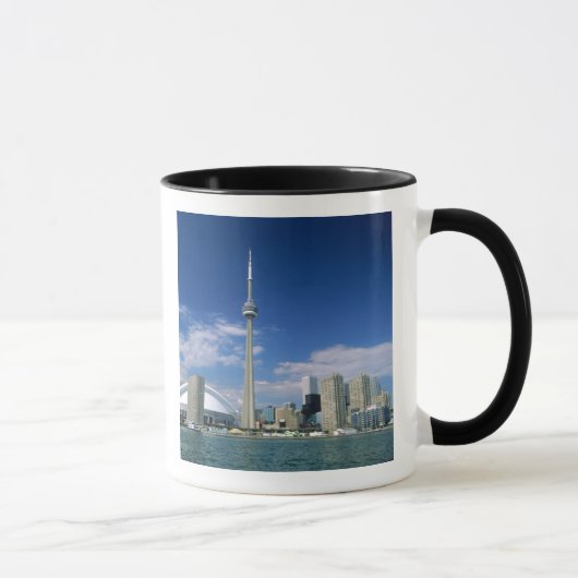 CN Tower en Skydome in Toronto, Ontario, Mok (Rechts)