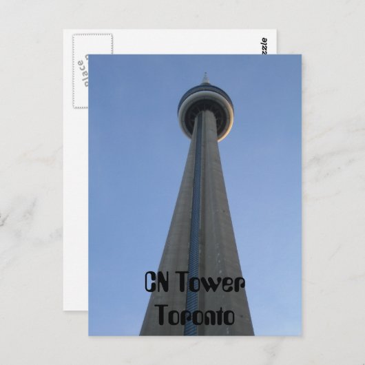 CN Tower Toronto Briefkaart (Voorkant / Achterkant)