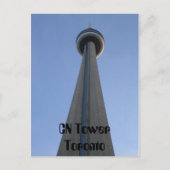 CN Tower Toronto Briefkaart (Voorkant)