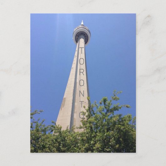 CN Tower Toronto Briefkaart (Voorkant)