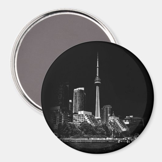 CN Tower Toronto Canada 1 Magneet (Voorkant / Achterkant)