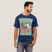 CN We Bare Bears This My Squad T-shirt (Voorkant volledig)