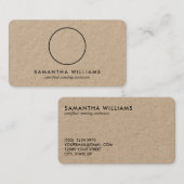 CNA Aangepaste Logo of foto Visitekaartje (Voorkant / Achterkant)