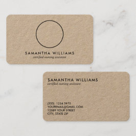 CNA Aangepaste Logo of foto Visitekaartje