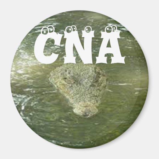 CNA-alligator Magneet (Voorkant)