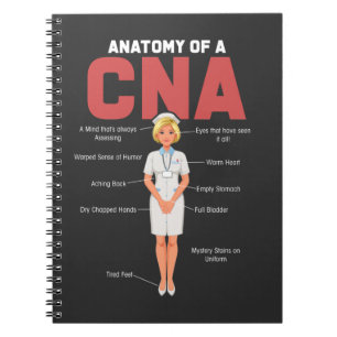 CNA anatomieurse Certified Nursing Assistant Notitieboek