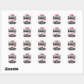 CNA becauseven nurses need heroes distressed Ronde Sticker (Vel)